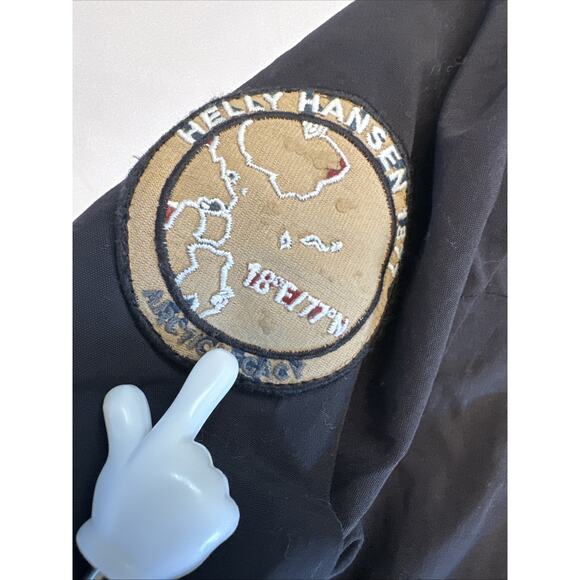 Helly Hansen Ski Jacket Womens Small Black H2 Flow Sytem Removable Hood Parka - Picture 5 of 16